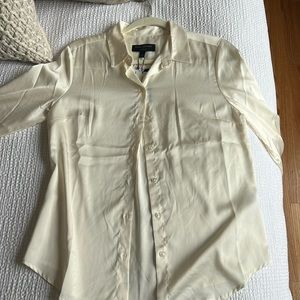 Banana Republic satin blouse